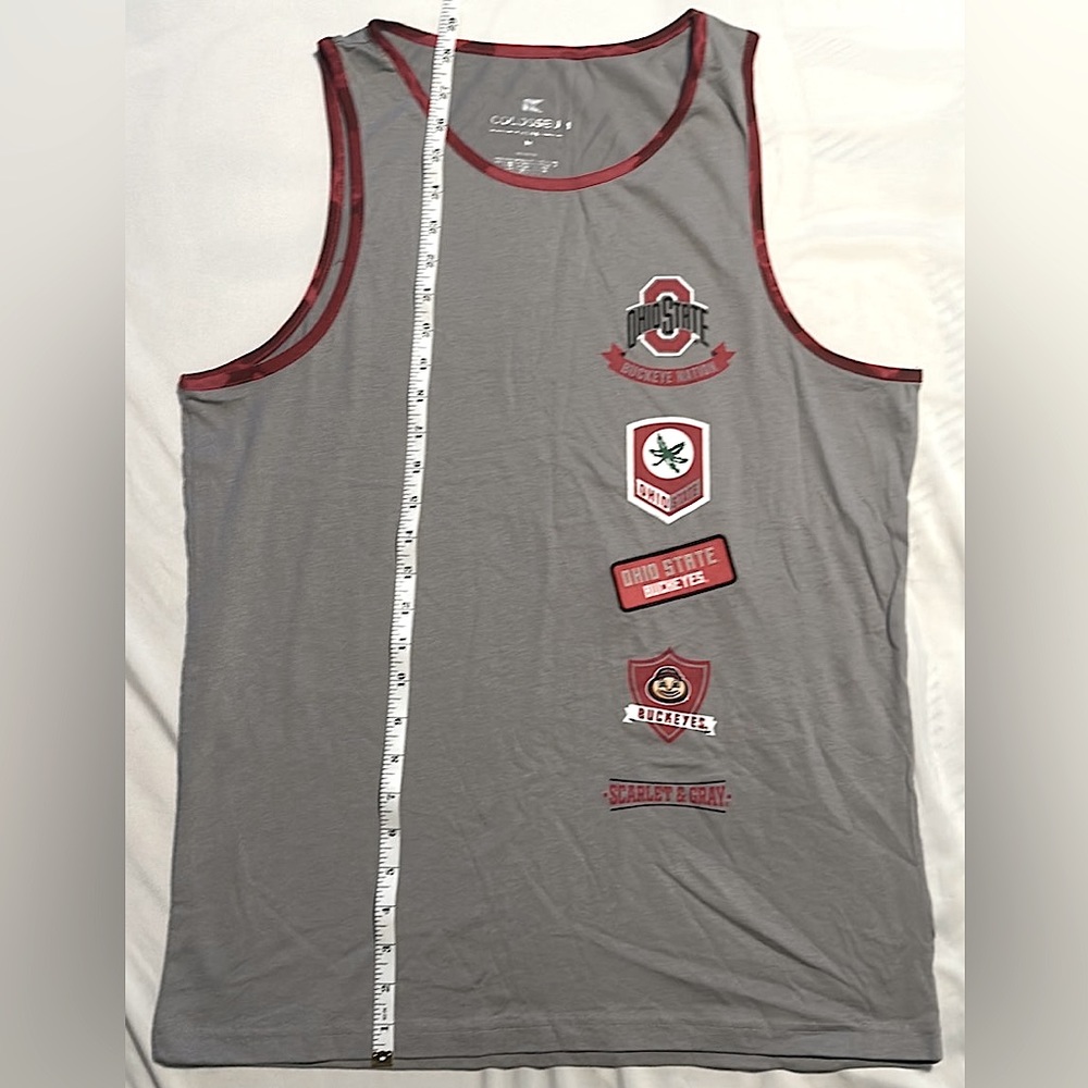 Ohio State Buckeyes Tank Top / Cut-off Shirt